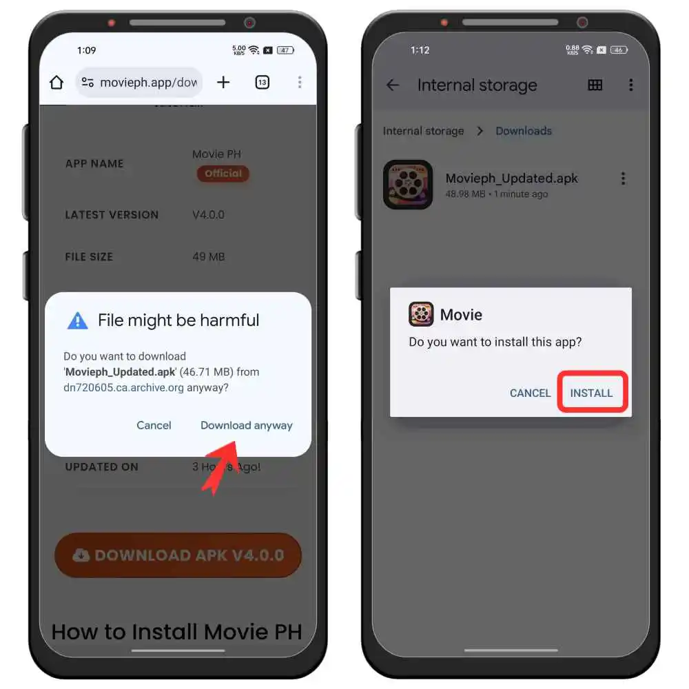 Movie PH App Download V4.0.0 (Official) For Android Free! Download Movie PH APK