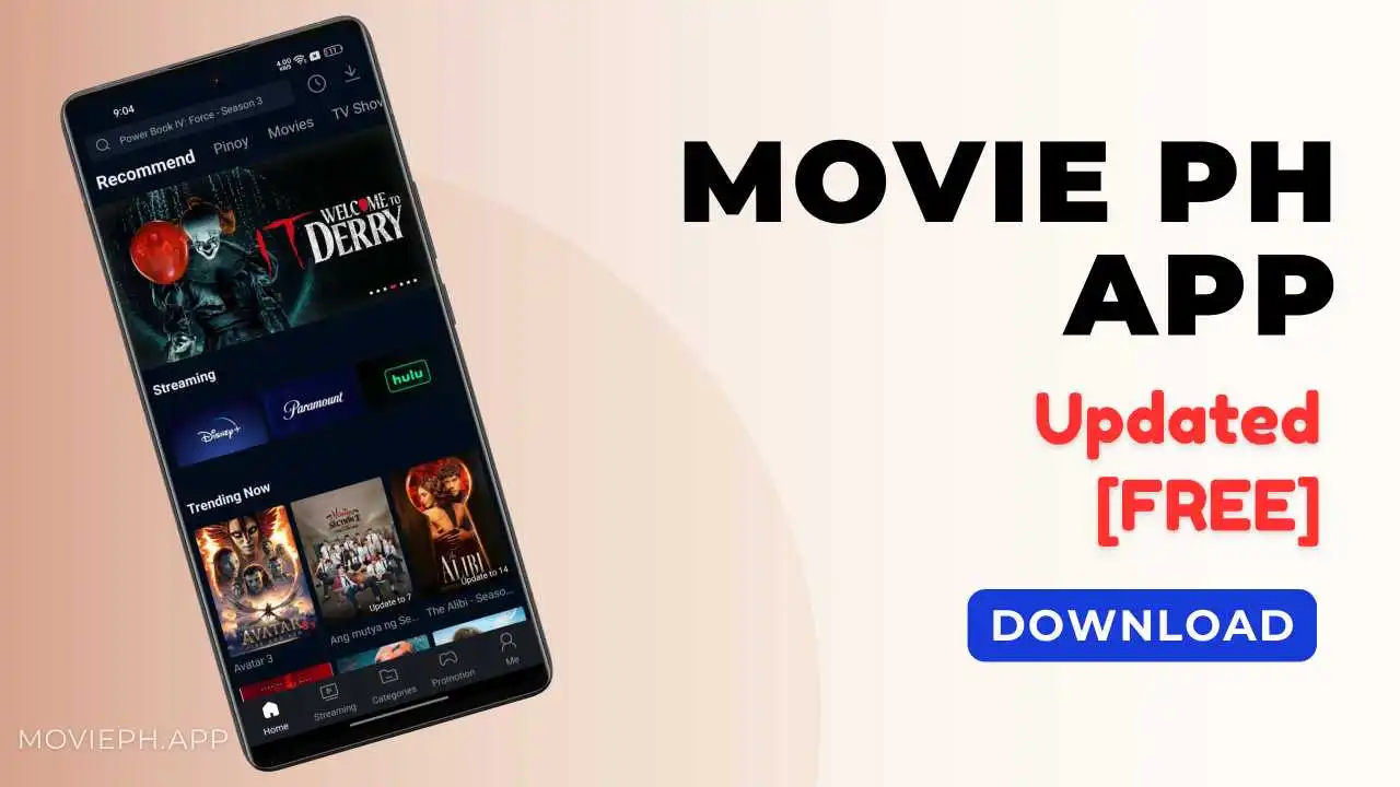 Movie PH App Download V4.0.0 (Official) For Android Free! Movie PH App